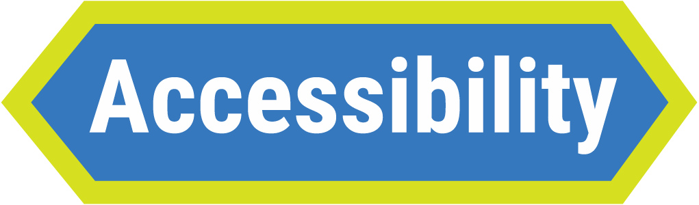 Heading image says 'Accessibility'